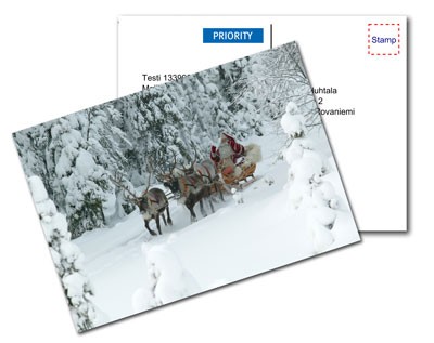 Postcard with your own image